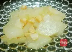 Illustration of how to make scallops and east melon 4