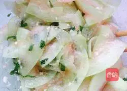 Illustration of how to make cold watermelon rind 5