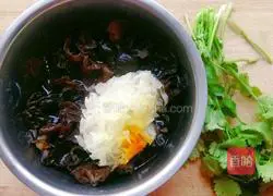 Illustration of how to make cold double ears 1 