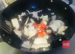 Huaishan Illustration of how to make fried fungus 5