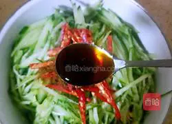 Illustration of how to make cucumbers mixed with thousands of pieces#lightfoodreducefat#11