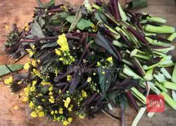 Illustration of how to make stir-fried vegetable moss 2