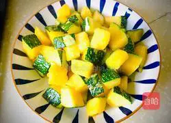 Illustration of home-style fried pumpkin 8