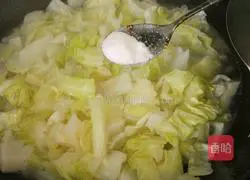 Illustration of how to make fried lotus white with taro 9