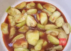 Illustration of how to make sweet and sour eggplant 4