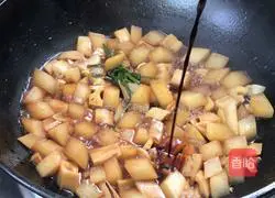 Lotus root stew Illustration of how to make radish 9