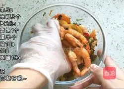 Illustration of spicy and sour lemon shrimp recipe 4