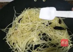 Spicy shredded potatoes Practice illustration 6