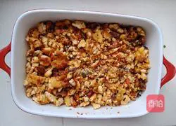 Illustration of how to make fried minced tofu 8