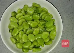 Illustration of how to make braised beans in oil 1