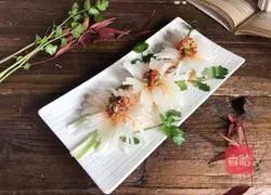 Illustration of how to make chrysanthemum and radish 9