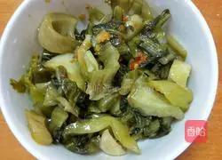 Illustration of how to make Guangxi sauerkraut 4