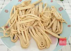 Cold tofu skin recipe 2