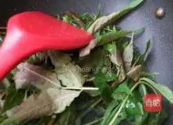 Illustration of how to make cold Chinese toon sprouts 7