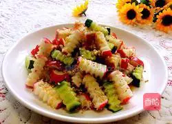 Illustration of how to make cold radish 7