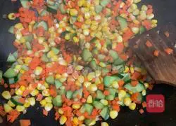 Illustration of how to make sweet corn, carrots and cucumbers 7