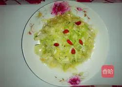 Illustration of how to make cold cabbage 5