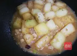 Illustration of braised winter melon 8