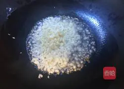 Illustration of how to make steamed loofah with garlic 4