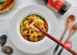 Illustration of how to make cold abalone fillet with American sauce 17