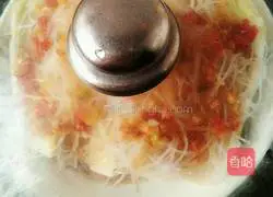 Illustration of how to make steamed baby cabbage with garlic vermicelli 9