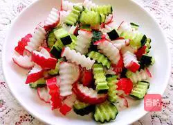 Illustration of how to make cold radish 3