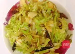 Illustration of how to make cold cabbage 9