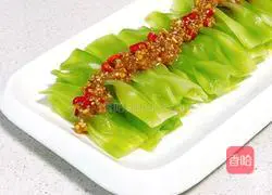 Illustration of how to make cold lettuce 9