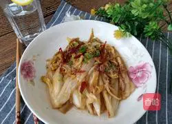 Illustration of how to make spicy baby cabbage 12