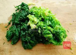 Illustration of how to cook pickled vegetables and steamed shiitake mushrooms 4