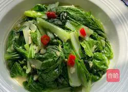 Illustration of how to make garlic cabbage 9