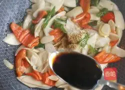 Illustration of how to make fried king oyster mushrooms 6