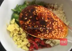 Illustration of how to make cold fern root powder 8