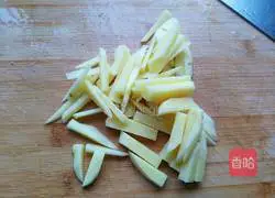 Illustration of how to make potato-fried vegetarian chicken 3