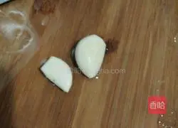 Illustration of how to make stir-fried spinach 2