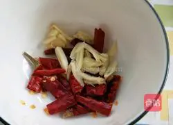 Illustration of how to make cabbage tofu foam 3