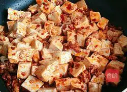 Illustration of home-style braised tofu 6