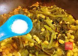 Illustration of how to make braised soybean sprouts with mustard seeds 10