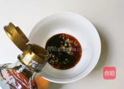 Illustration of how to make kelp with green onions and salad 6