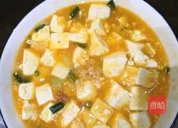 Illustration of how to make crab powder tofu 6