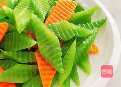 Illustration of how to make stir-fried lettuce 6