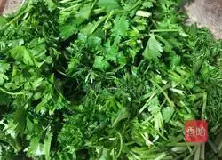  Illustration of how to make steamed coriander 3