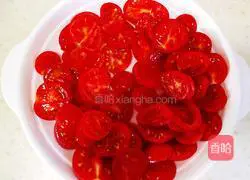 Illustration of how to make tomatoes and cucumbers 4