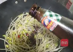Spicy bean sprouts Illustrations of how to make dishes 8