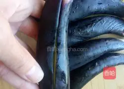 Illustration of how to make sauced eggplant 2