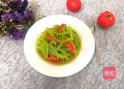 Illustration of how to mix tomatoes with lettuce 10