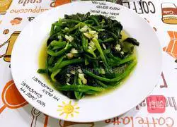 Illustration of how to make stir-fried spinach 7 