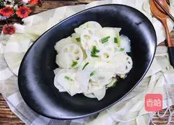 Illustration of how to make vinegar three whites 12