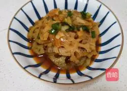 Cold spicy lotus root recipe illustration 7