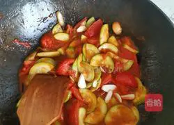 Tomatoes and zucchini Practice illustration 8